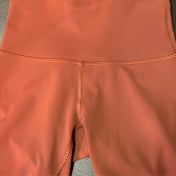 Lululemon Align Highlighter Coral Leggings size 6 - Picture 5 of 17
